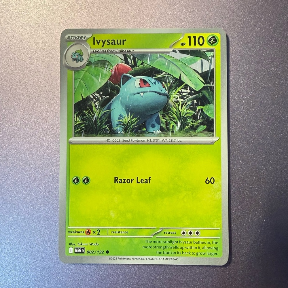 Pokemon TCG Ivysaur 002/132